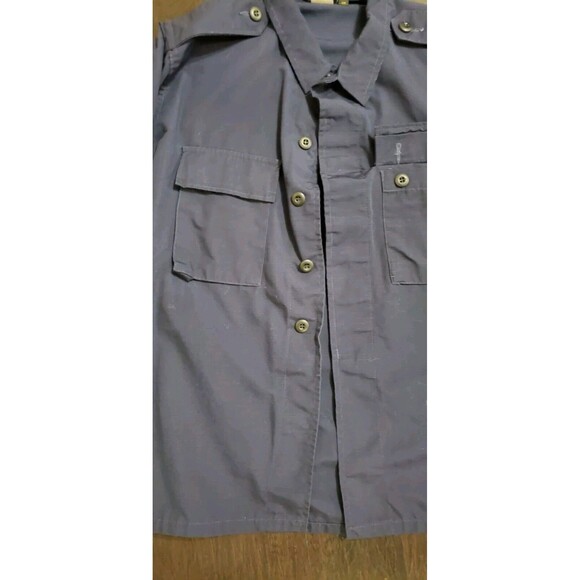 Propper 89706 Navy Blue Long Sleeve Tactical Button Up Shirt (No Show Buttons) - Picture 3 of 8